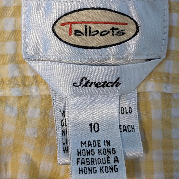 Talbots Checkered Shorts - Picture 3 of 4